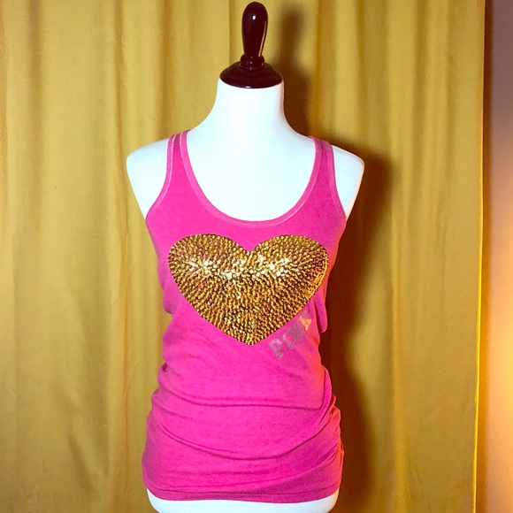 Victoria Secret Pink SPARKLE limited edition tank! - Picture 1 of 3